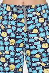 Rosaline U&I Knit Cotton Pyjama Set - Ocean Cavern — thumbnail 6